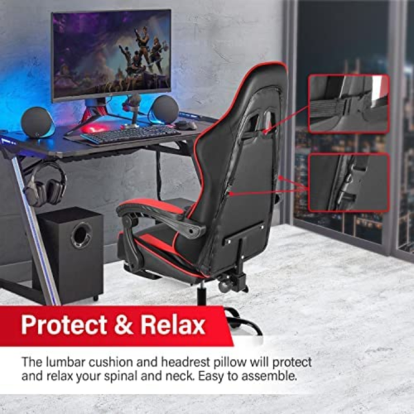 CyberPulse Gaming chair - Red