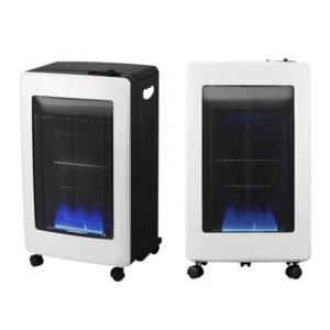 WarmWave Blue Flame Folding Heater – Portable | Stylish | White