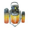 BoldBurst Water bottle - 3pcs - Black