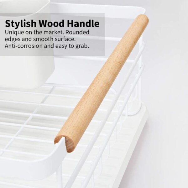 Fine Living MASIMO Dish Rack - Matte White