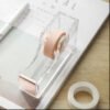 Acrylic Sellotape Holder - Gold