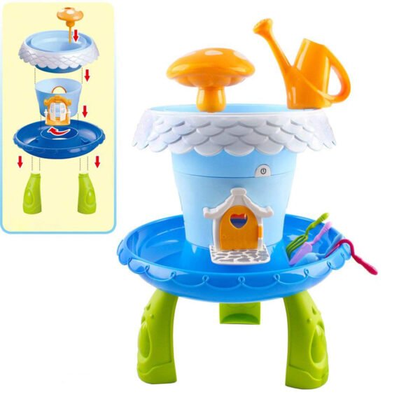 Jeronimo - DIY Garden house play set -Blue
