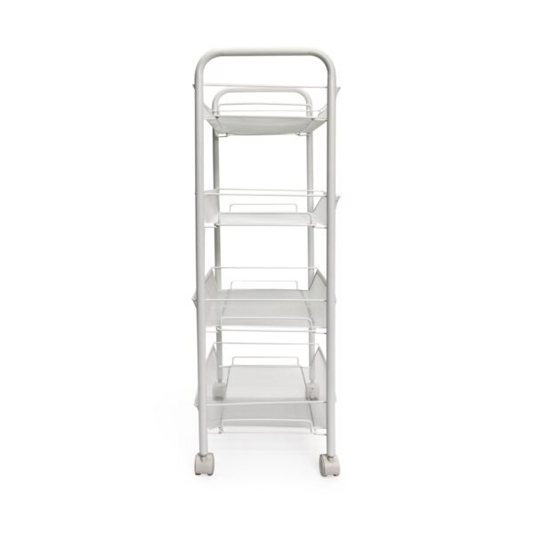 Fine Living Limber 4 Layer Trolley - White