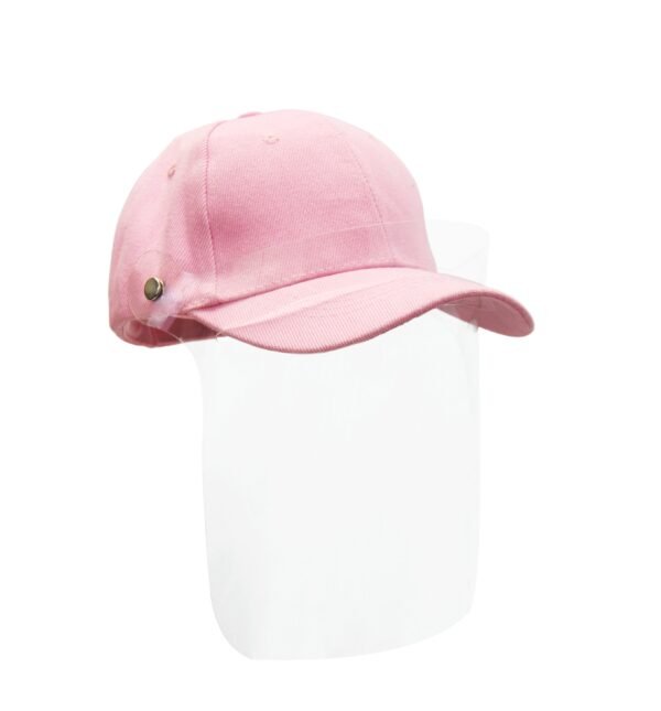 Kids Visor Cap - Light Pink