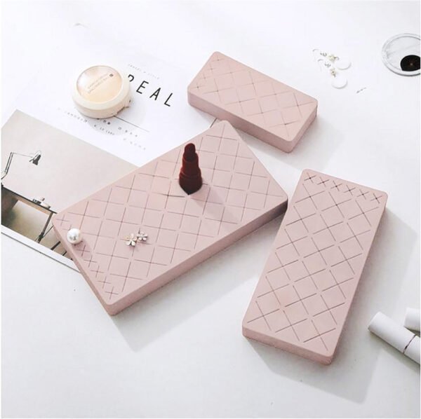 Silicone Cosmetic organizer - Med- Pink