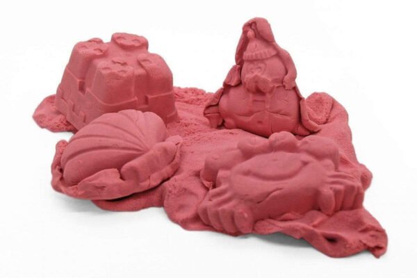 1kg Sensory Sand Pink | Fun Shapes for Creative Play!