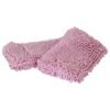 Shaggy Dog Towel- Pink
