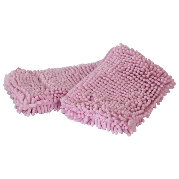 Shaggy Dog Towel- Pink