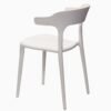 Chester Cafe Chair - White - Fine Living