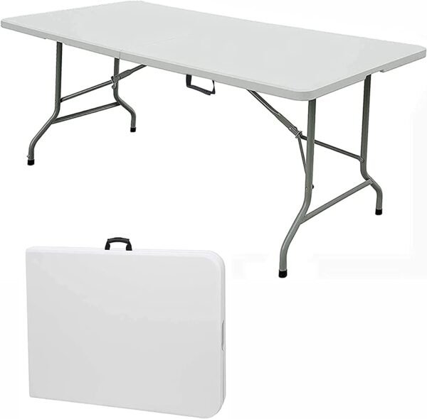 Fine Living White Folding Table