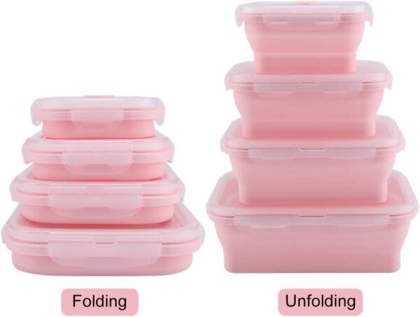 Food Preserve Storage Box - Fine Living - Pink