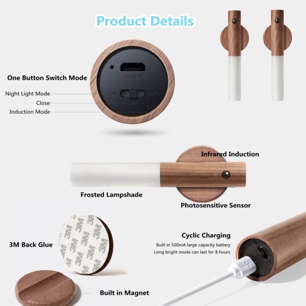 Magnetic Motion Sensor Lamp