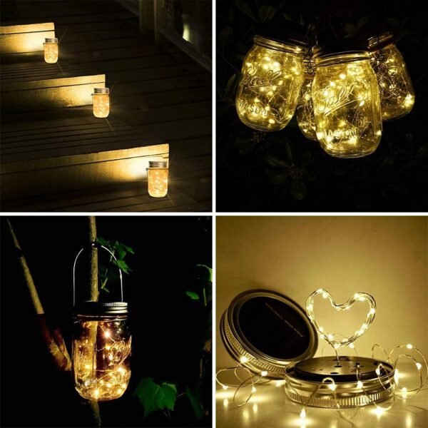 LED Solar Jar Light