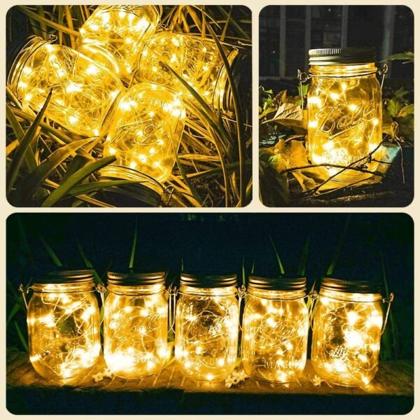 LED Solar Jar Light
