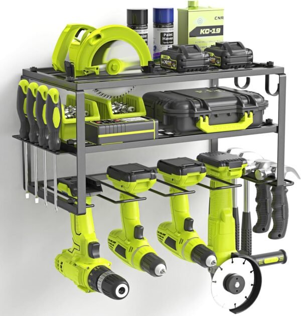 Best Power Tool Storage Rack | Fine Living | Heavy-Duty