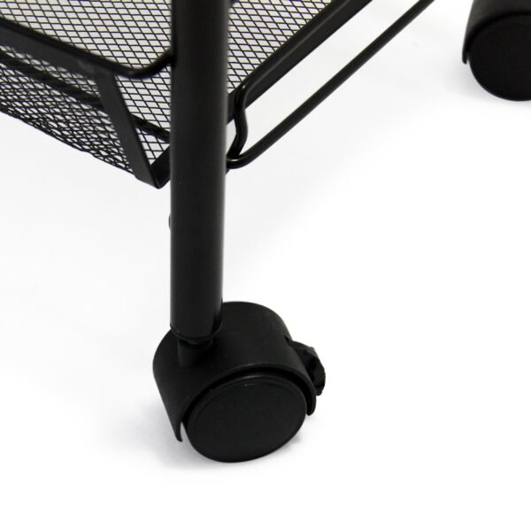 Fine Living Limber 4 Layer Trolley - Black