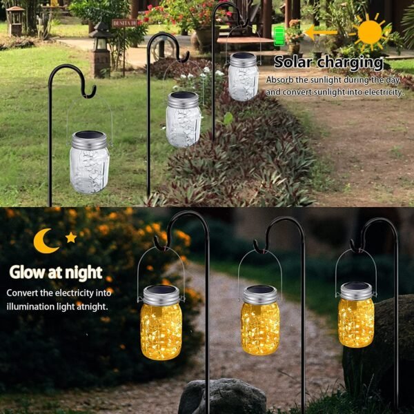 LED Solar Jar Light