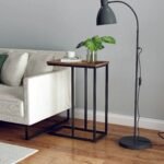 Fine Living Manhattan Side Table – Sleek | Durable | Light Finish