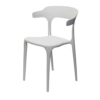 Chester Cafe Chair - White - Fine Living