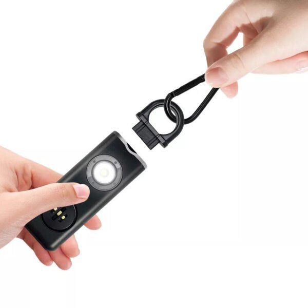 LED Personal Alarm - Black