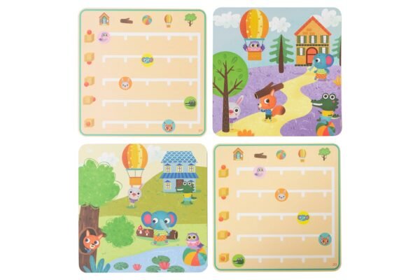 Nuovo Where The Animals Go - Wooden Toy