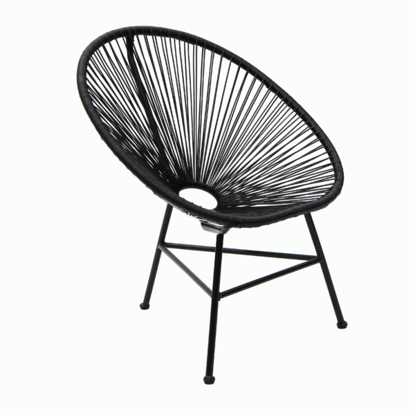 Fine Living Acapulco Chair - Black