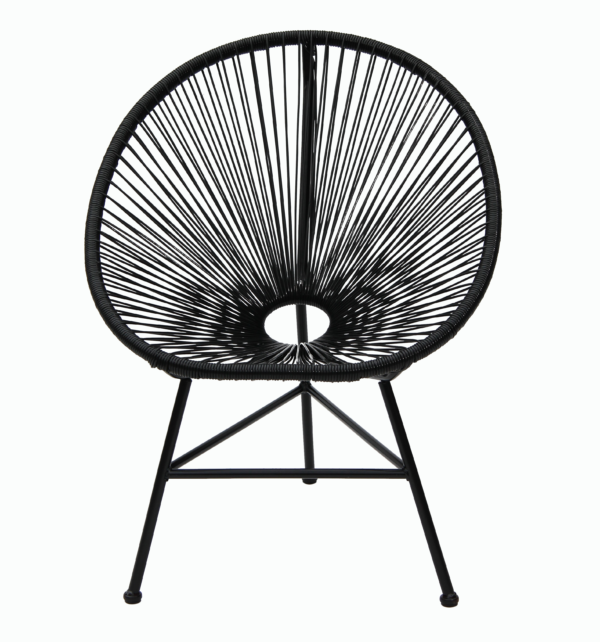 Fine Living Acapulco Chair - Black
