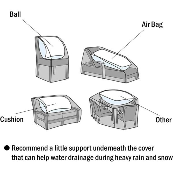 Outdoor Furniture Cover White