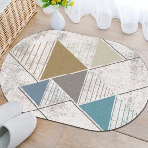 Harmony Hues - Oval Bath Mat - 40*60cm
