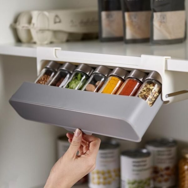 Under Cabinet Spice Rack Organizer - Fine Living