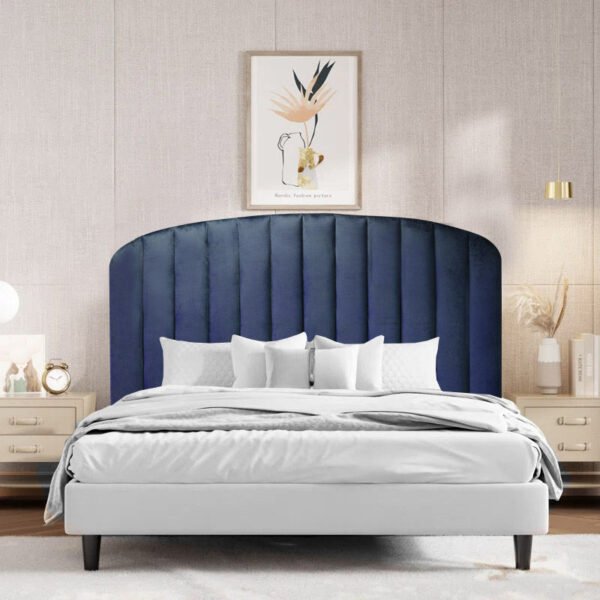 Sapphire Drift Headboard - King - Blue