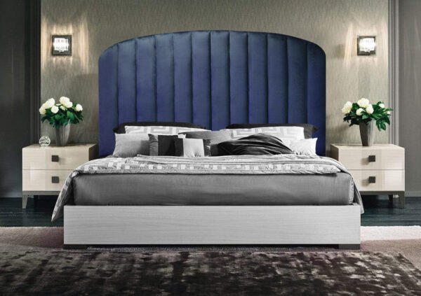 Sapphire Drift Headboard - King - Blue