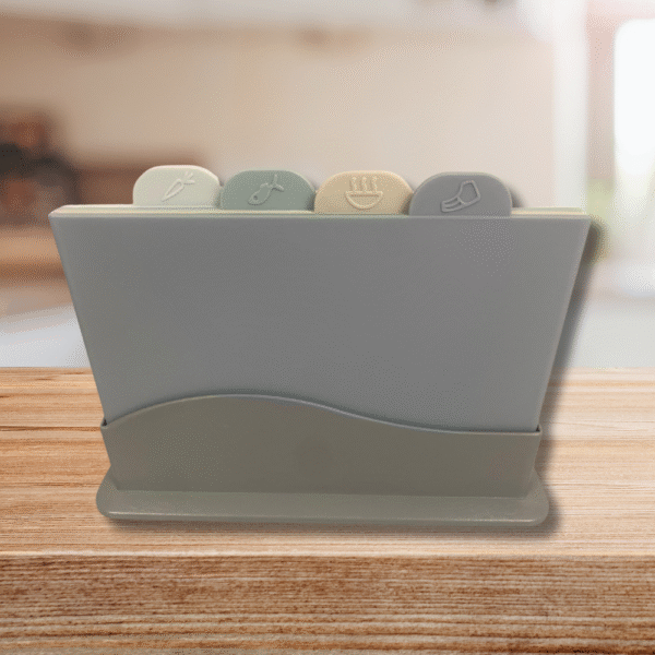 Cutting board set with Stand - Fine Living