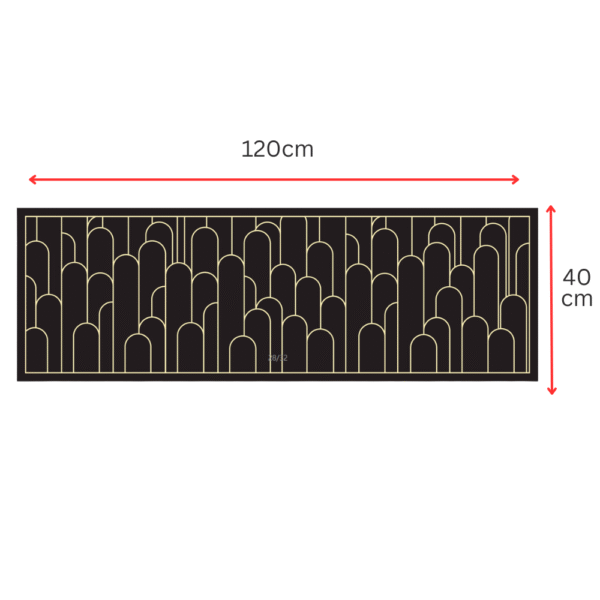 Non - Slip Glint Kitchen Mat 40*120cm