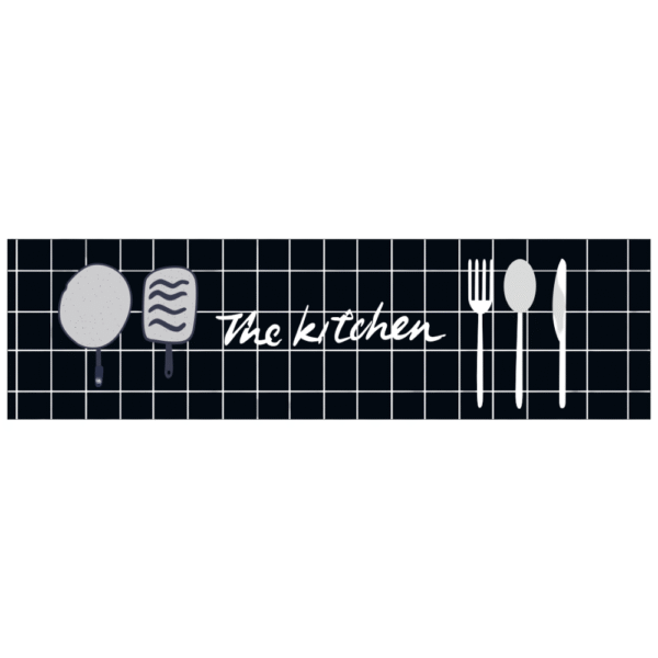 Non - Slip Whisk Kitchen Mat 40*120cm