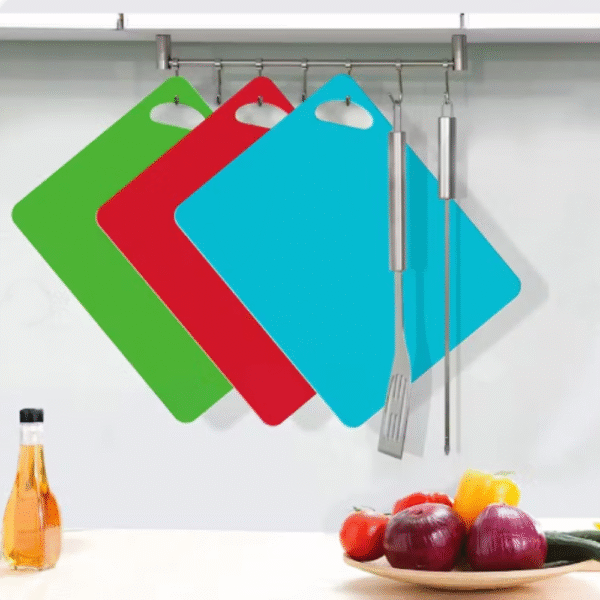 4pcs Kitchen Knife Cutting Board Set with Stand