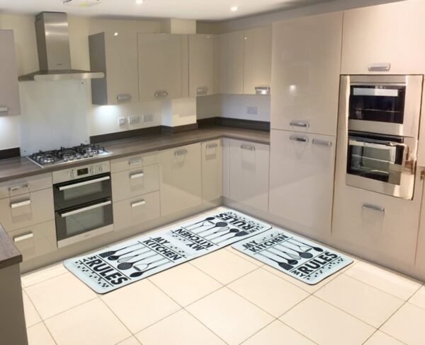 My Rules Kitchen Mat - 2pc