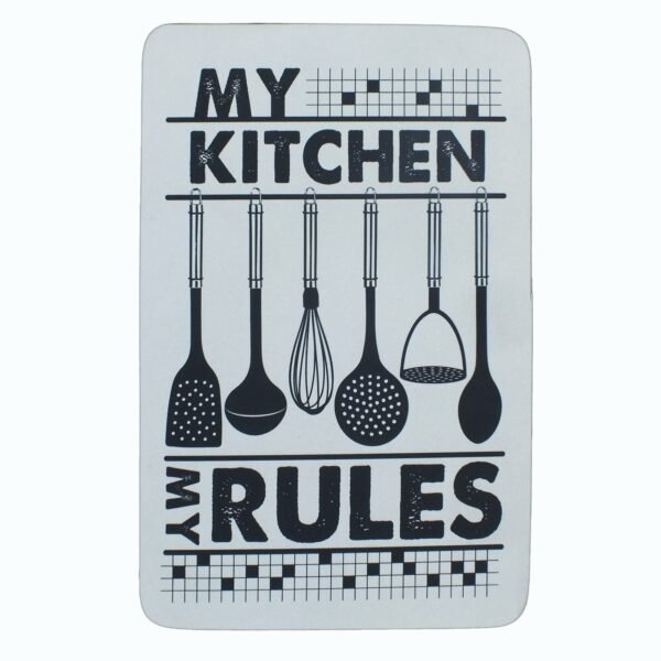 My Rules Kitchen Mat - 2pc