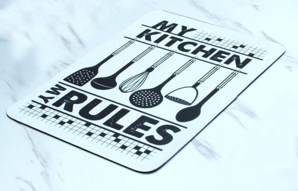 My Rules Kitchen Mat - 2pc