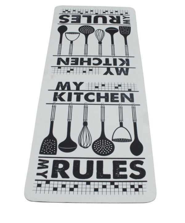 My Rules Kitchen Mat - 2pc