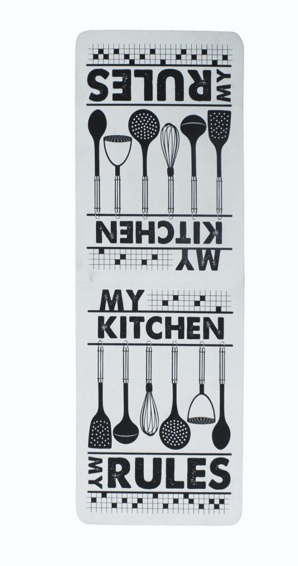 My Rules Kitchen Mat - 2pc
