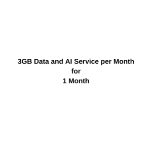 3GB Data and AI Service per Month for 1 Month
