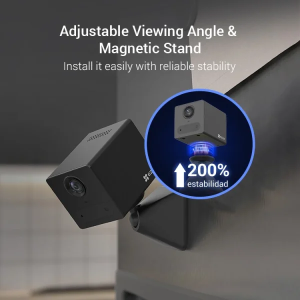 EZVIZ CB2 Indoor Battery WiFi Camera 1080P – Wire-Free, Human Detection, 2-Way Talk-Black 6 EZVIZ CB2 Indoor Battery WiFi Camera 1080P – Wire-Free, Human Detection, 2-Way Talk-Black