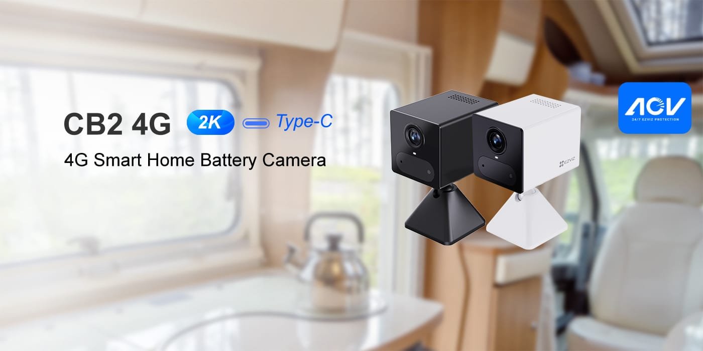 EZVIZ CB2 4G Battery Camera Hero