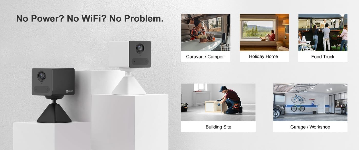 EZVIZ CB2 4G no power no wifi no problem