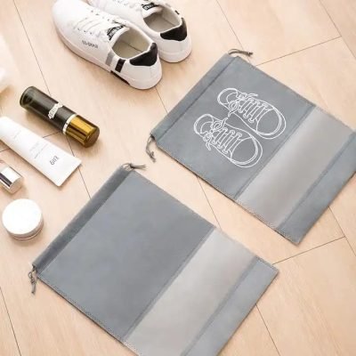 Shoe Bag Organizer – Set of 5 | Durable | Grey