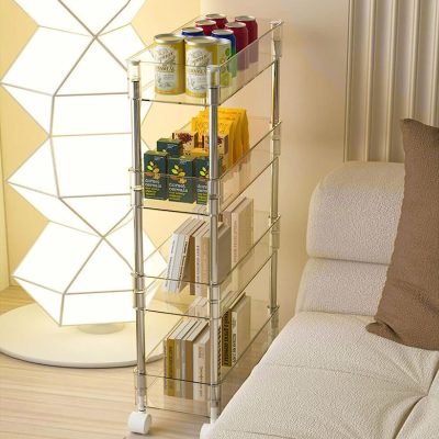 4-Tier Slide-Out Storage Organizer – Compact | Durable | Fine Living