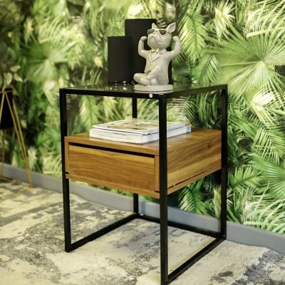 Fine Living Athens Side Table – Stylish | Durable | Wood