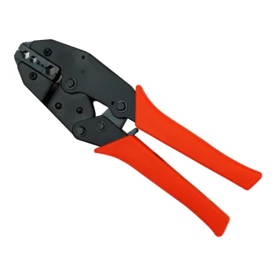 BNC Ratchet Crimping Tool – Compatible with RG58, RG59, RG6 & RD174 Professional-Grade Crimping for Coaxial Cables The BNC Ratchet Crimping Tool is designed for precise and secure crimps on RG58, RG59, RG6, and RD174 coaxial cables. With a heavy-duty ratchet mechanism, this tool provides consistent pressure, ensuring strong and reliable connections for CCTV, networking, and RF applications. Efficient & Easy-to-Use Design Featuring ergonomic non-slip handles, this crimping tool reduces hand fatigue, making it ideal for both professional and DIY cable installations. The ratchet system ensures perfect crimps every time, preventing under or over-crimping. Key Features & Benefits ✔ Compatible with RG58, RG59, RG6 & RD174 – Supports a variety of coaxial cables ✔ Precision Ratchet Mechanism – Ensures uniform crimps for reliable connections ✔ Heavy-Duty Steel Construction – Built for durability and long-term use ✔ Ergonomic Non-Slip Handles – Provides comfort and better grip during use ✔ Versatile Application – Ideal for CCTV, RF, TV, and networking installations Perfect for CCTV, Networking & RF Applications Whether you're working on CCTV camera installations, satellite TV connections, or RF communications, this crimping tool ensures secure and professional-grade crimps every time. Technical Specifications • Tool Type: Ratchet Crimping Tool • Compatible Cables: RG58, RG59, RG6, RD174 coaxial cables • Material: Heavy-duty steel construction • Handle Design: Ergonomic, non-slip grip • Usage: CCTV, networking, RF applications, satellite connections What’s in the Box? ✔ 1 x BNC Ratchet Crimping Tool for RG58, RG59, RG6 & RD174 Why Choose This BNC Ratchet Crimping Tool? For reliable, precise, and professional-quality crimps, this BNC ratchet crimping tool is an essential choice for any installer working with coaxial cables.