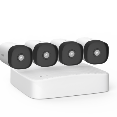 Tenda 4 Ch POE NVR IP Bullet Camera Kit